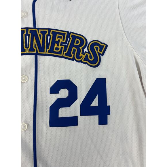 Ken Griffey Jr. Seattle Mariners Nike Throwback Cooperstown Limited Jersey XL - Picture 4 of 9